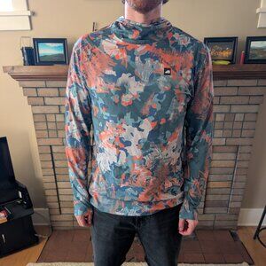 NWOT Belong Designs Men's Ascent UPF50 Sun Hoodie Large